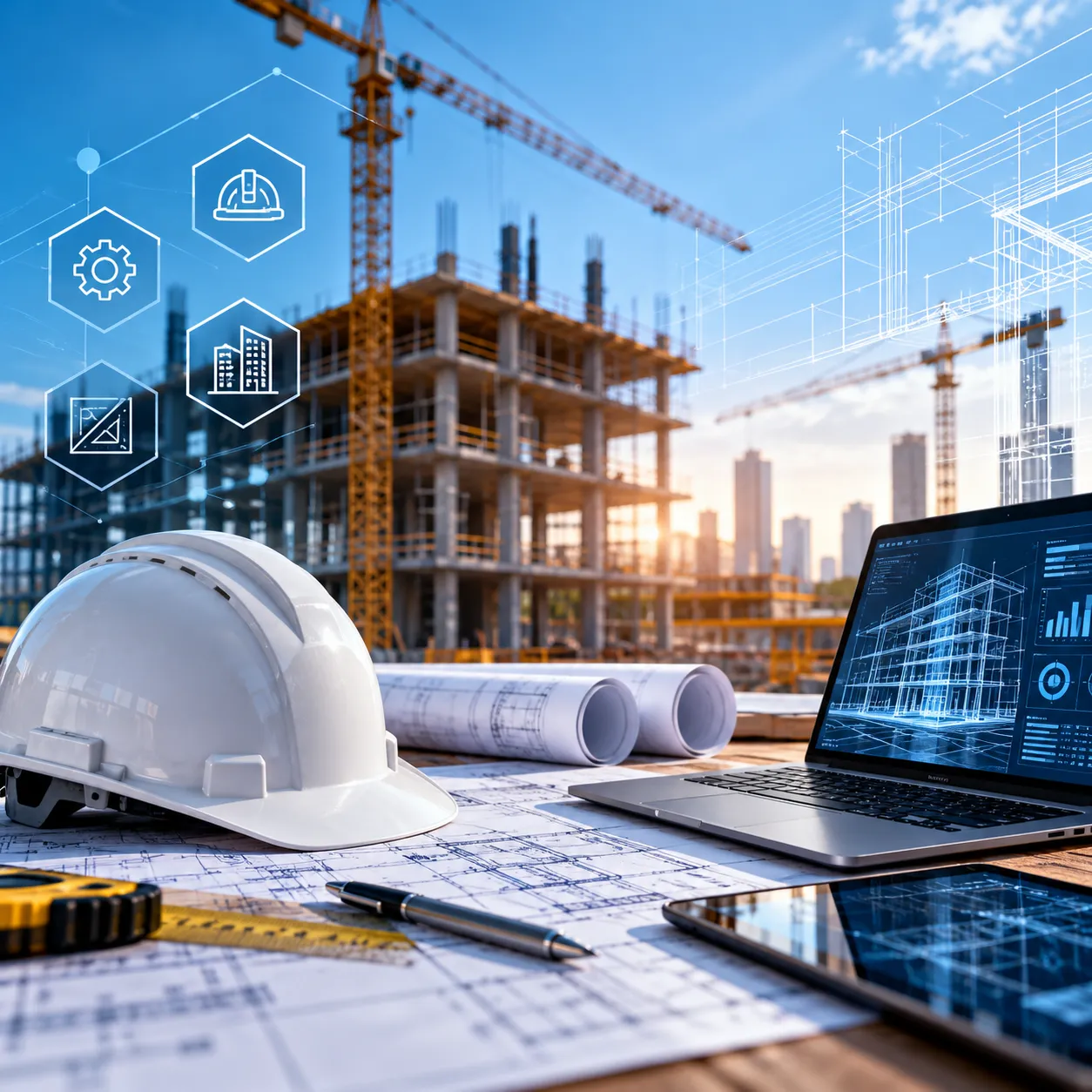 Blueprints, Cranes, and Digital Design